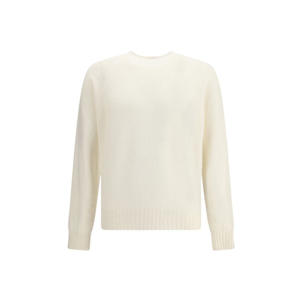 Tom Ford Cremefarbener Kaschmirpullover