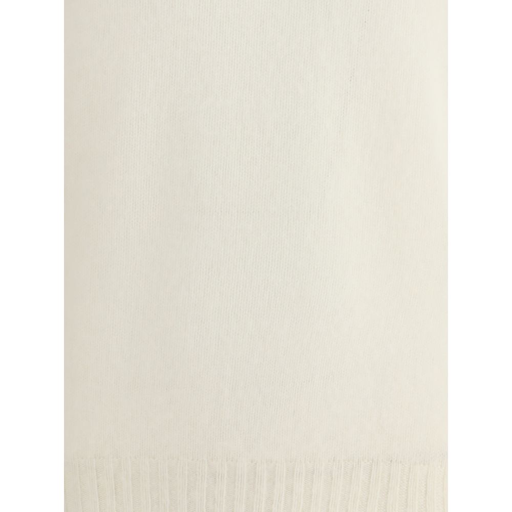 Tom Ford Cremefarbener Kaschmirpullover