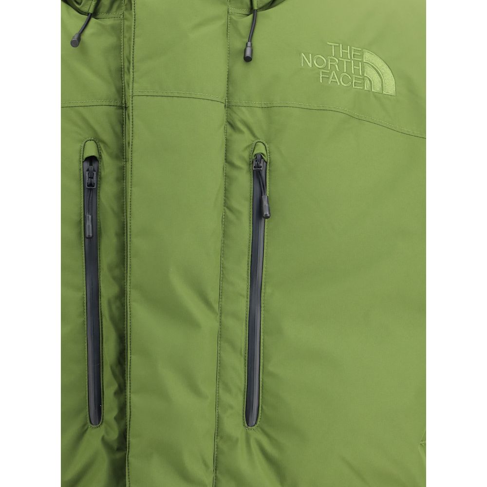 The North Face Grüne Polyester-Shell-Jacke