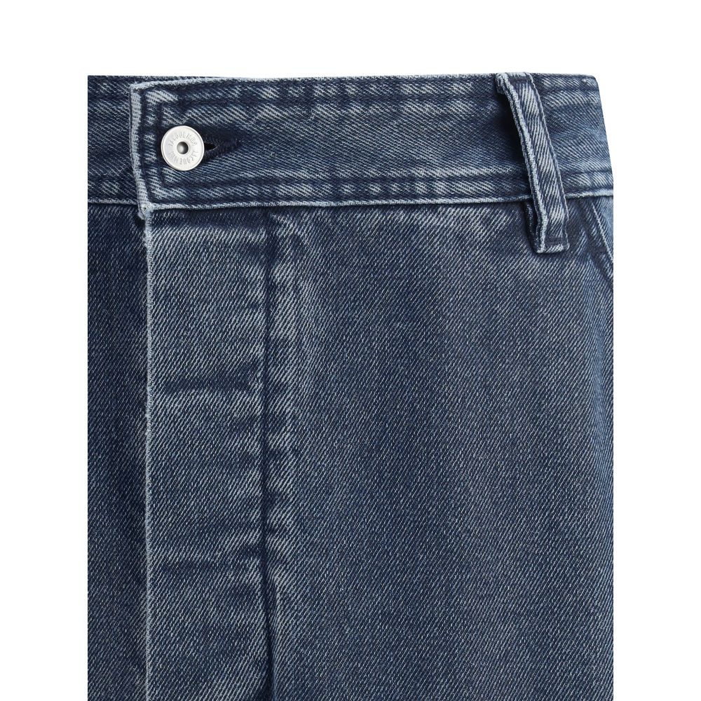 Jacquemus Blaue Baumwolljeans