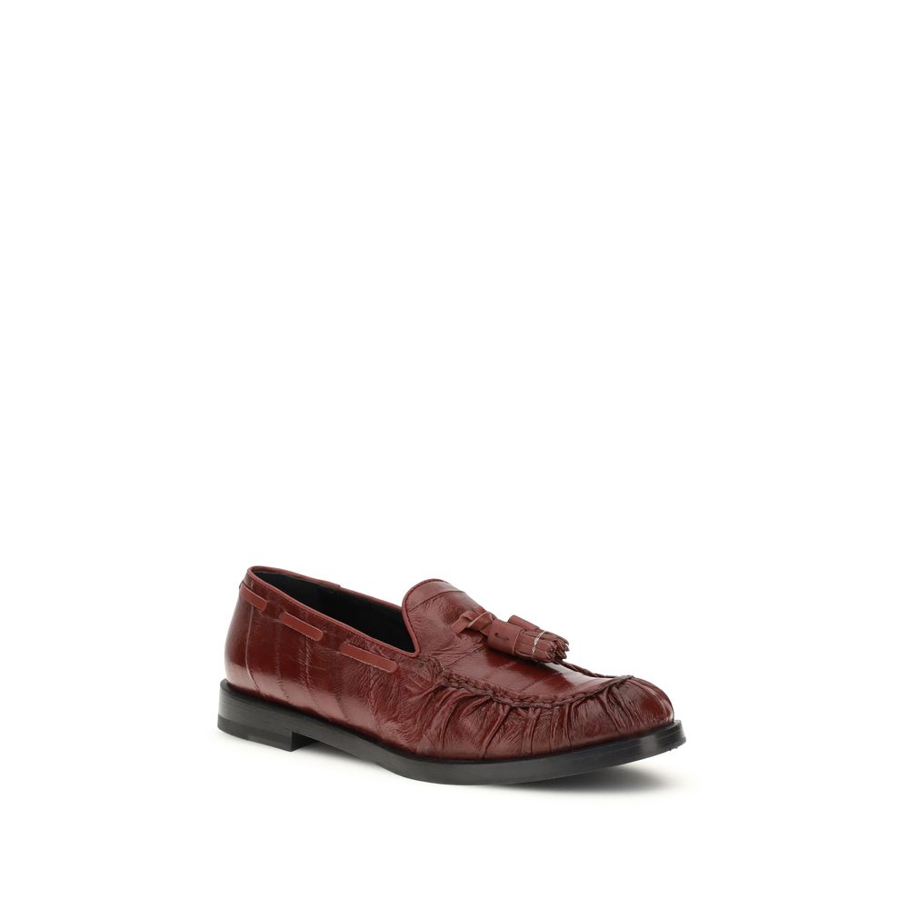 Fratelli Rossetti Bordeaux-Gummilaufschuhe