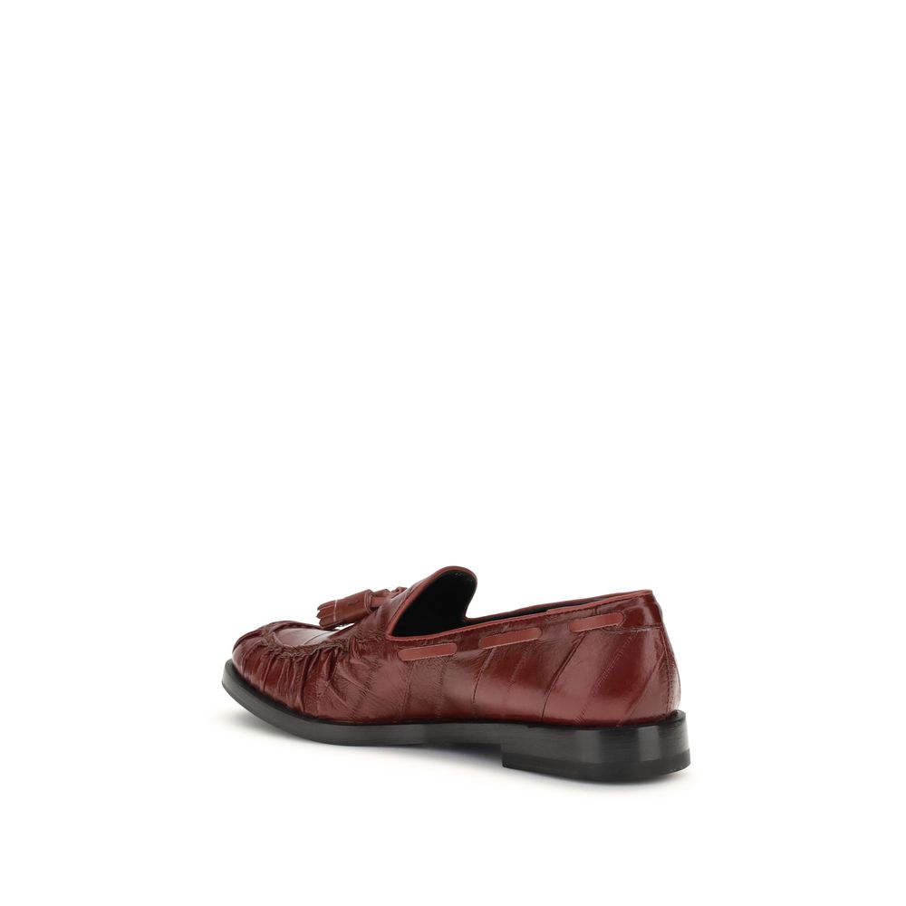 Fratelli Rossetti Bordeaux-Gummilaufschuhe