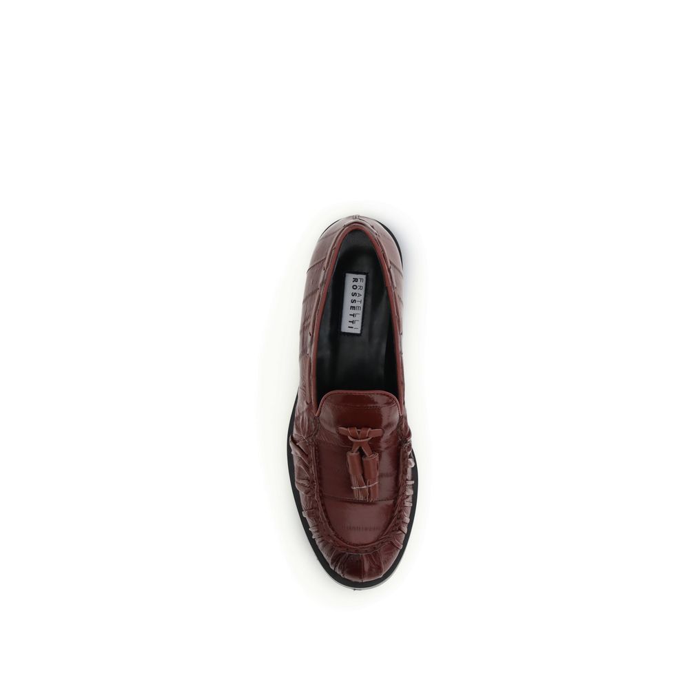 Fratelli Rossetti Bordeaux-Gummilaufschuhe