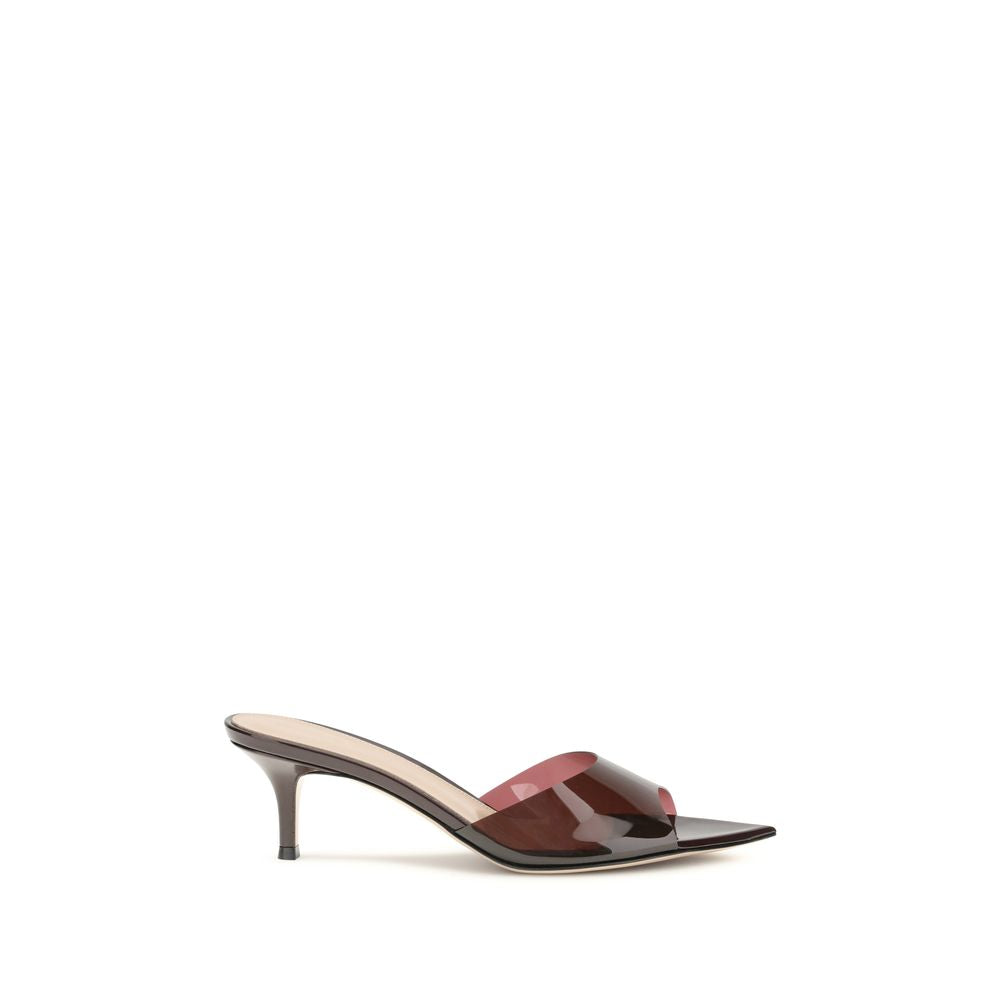 Gianvito Rossi Bordeaux-Stilettos aus Polyurethan