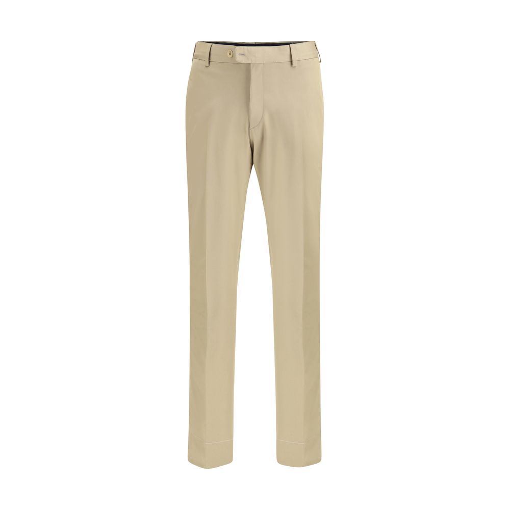 Brioni Baumwoll-Chino-Hose im Bicolor-Design