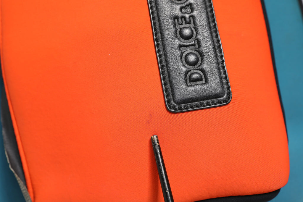 Dolce & Gabbana Bunter Neopren-Nylon-Rucksack für Herren, Borse Bag