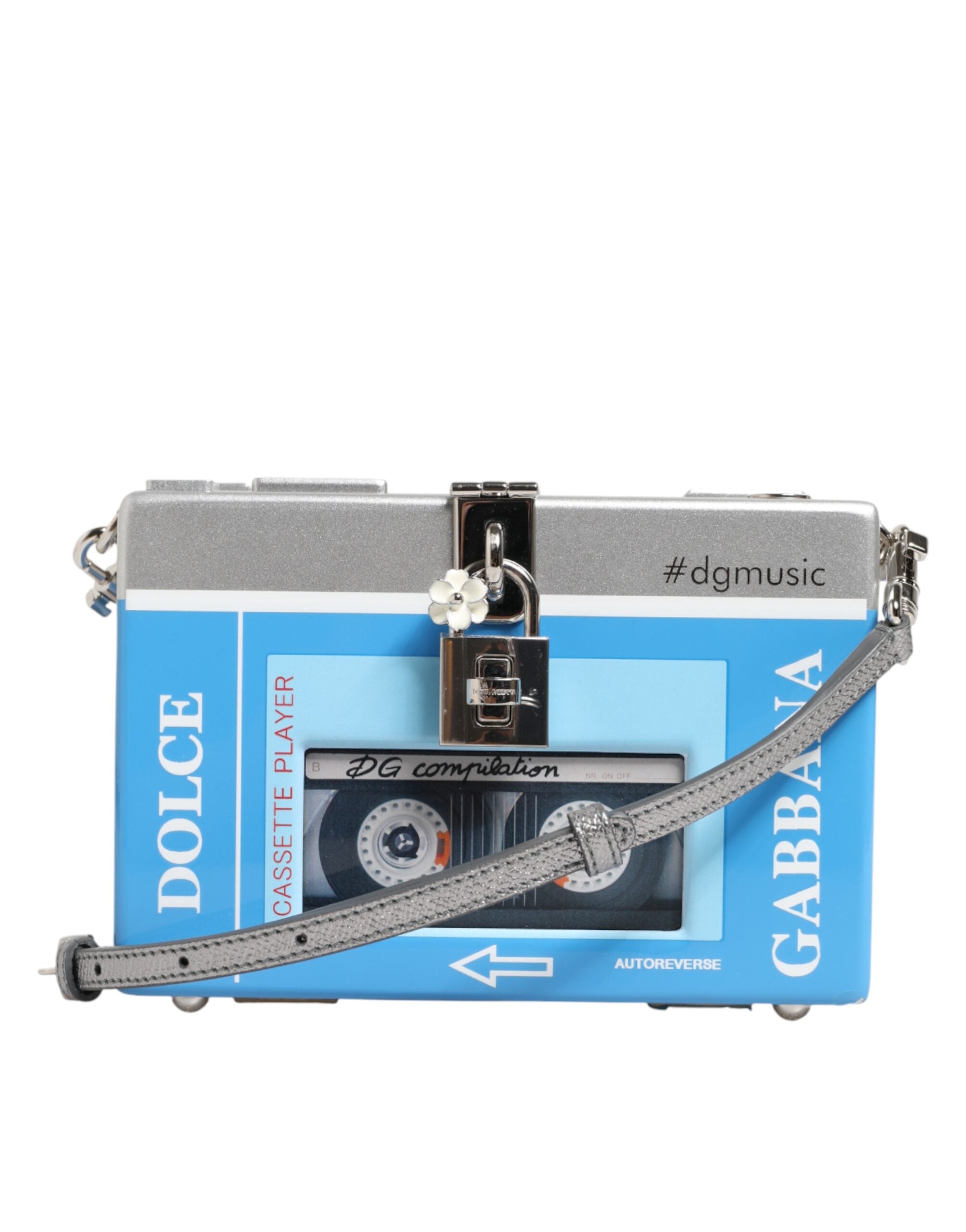 Dolce & Gabbana Multicolor-Kassettenplayer-Box DG Music Umhängetasche