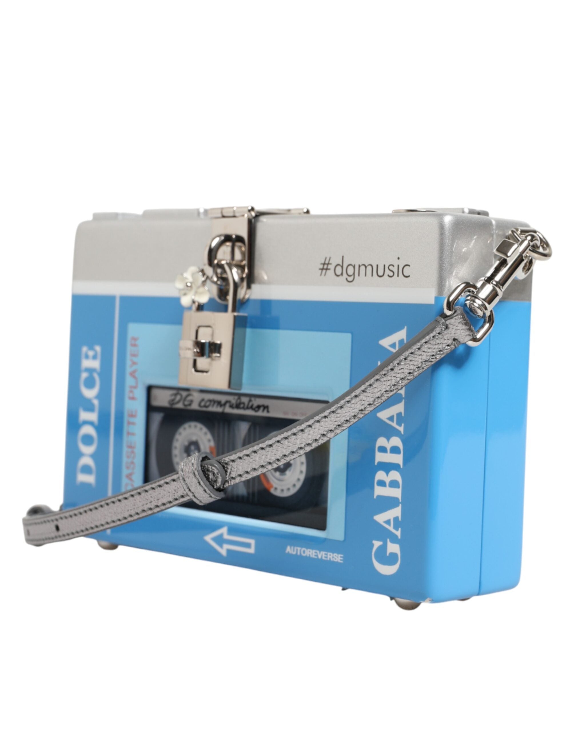 Dolce & Gabbana Multicolor-Kassettenplayer-Box DG Music Umhängetasche