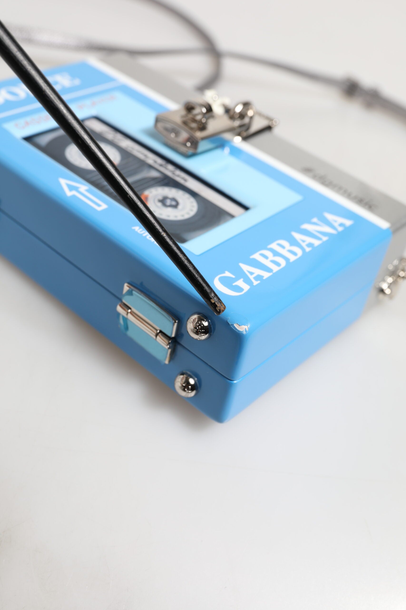 Dolce & Gabbana Multicolor-Kassettenplayer-Box DG Music Umhängetasche