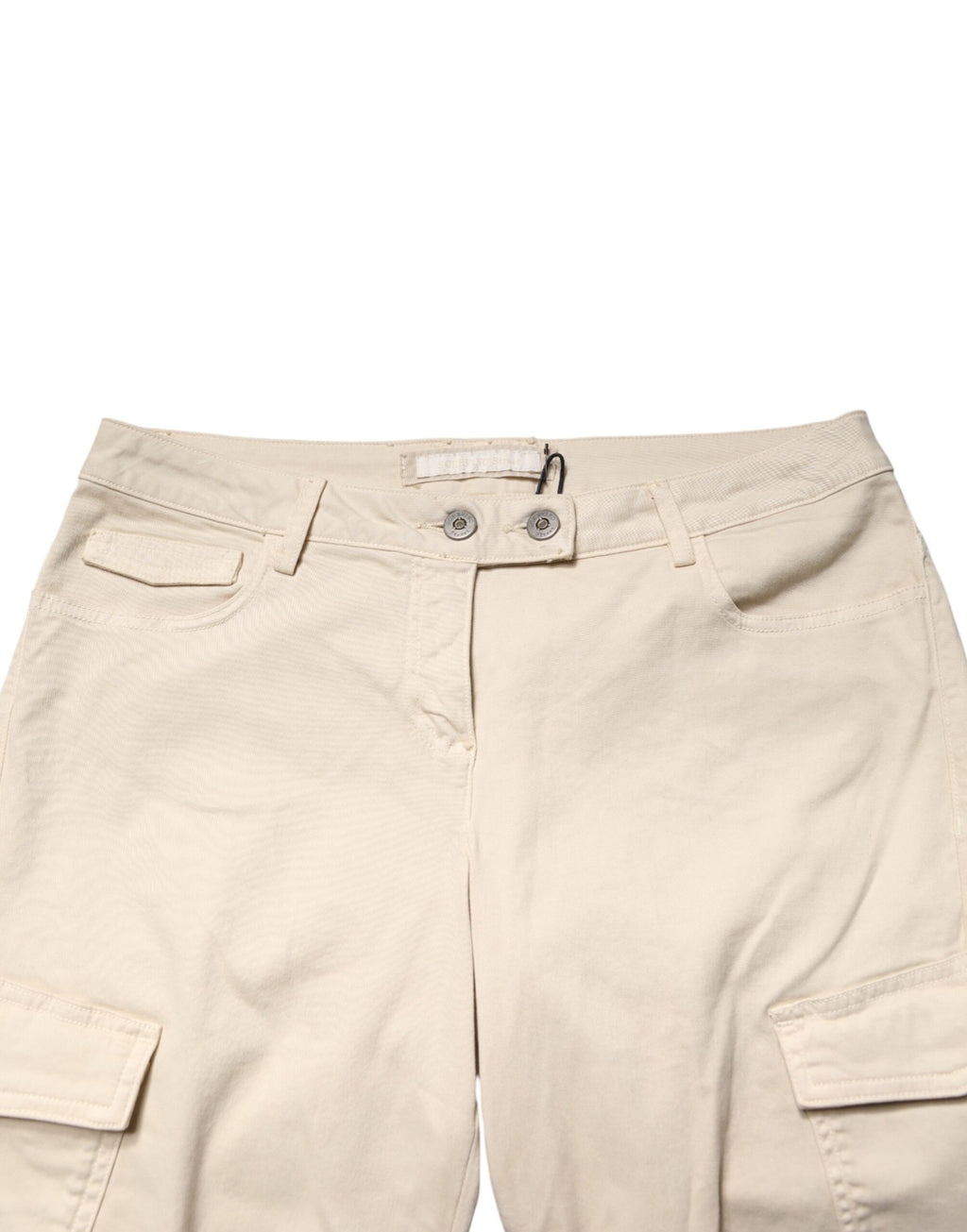 Scervino Street Beigefarbene Skinny Fit Jeans für Herren mit mittlerer Leibhöhe