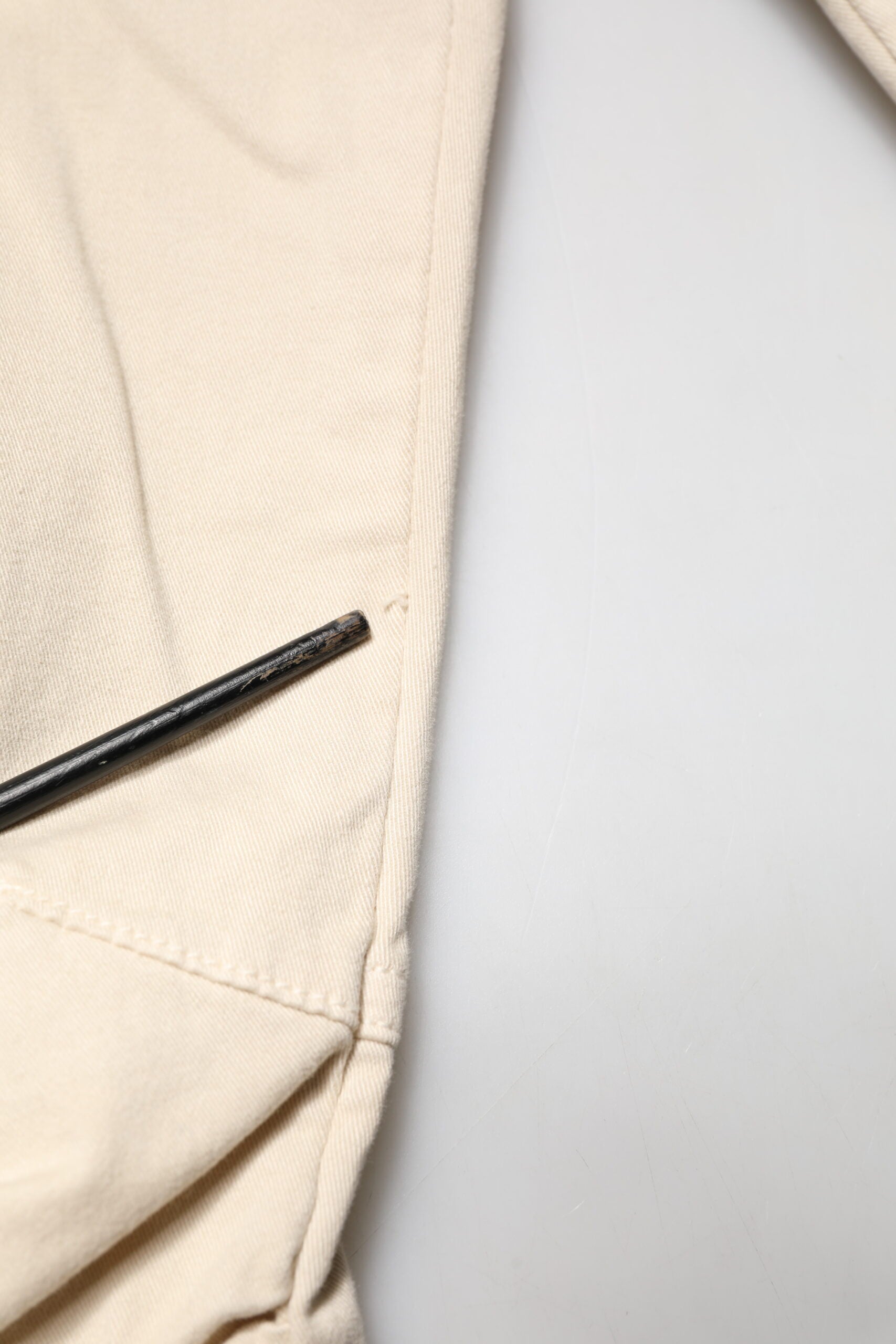 Scervino Street Beigefarbene Skinny Fit Jeans für Herren mit mittlerer Leibhöhe