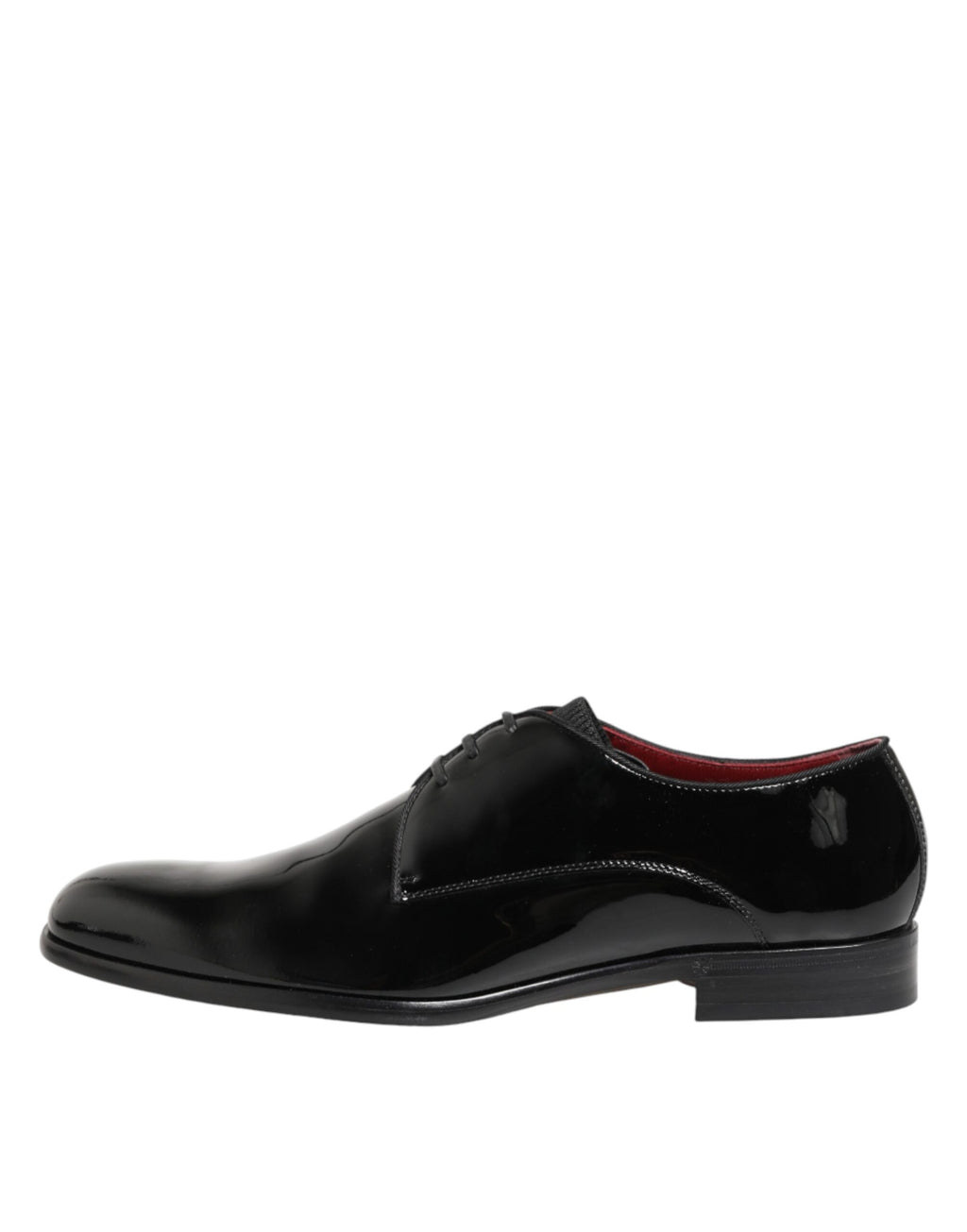 Dolce & Gabbana Schwarze Derby-Schuhe aus Kalbsleder für Herren