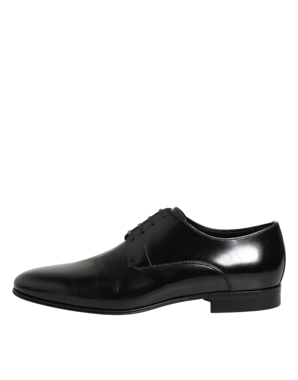 Dolce & Gabbana Schwarze Derby-Schuhe aus Kalbsleder für Herren
