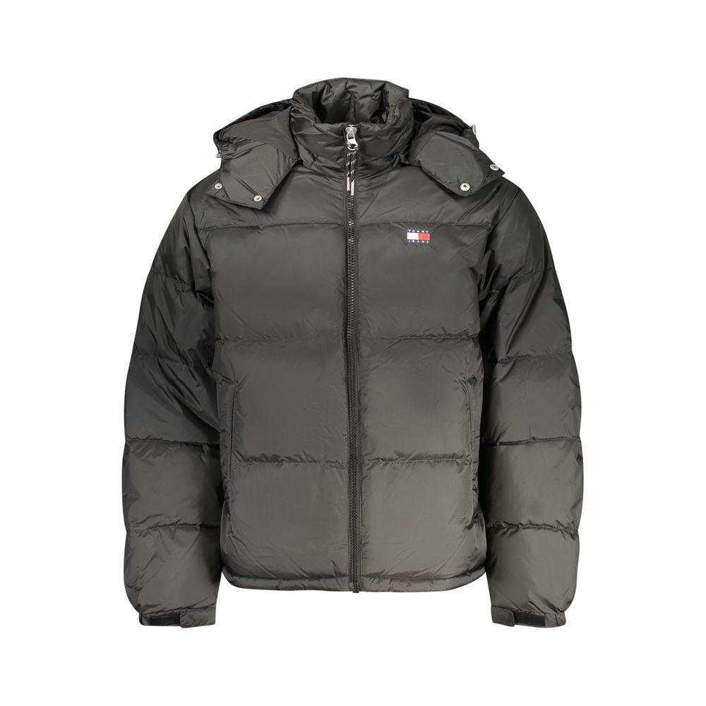 Tommy Hilfiger Schwarze Polyester-Jacken & Mantel