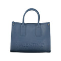 Mario Valentino Blu Polyurethane Women Handbag