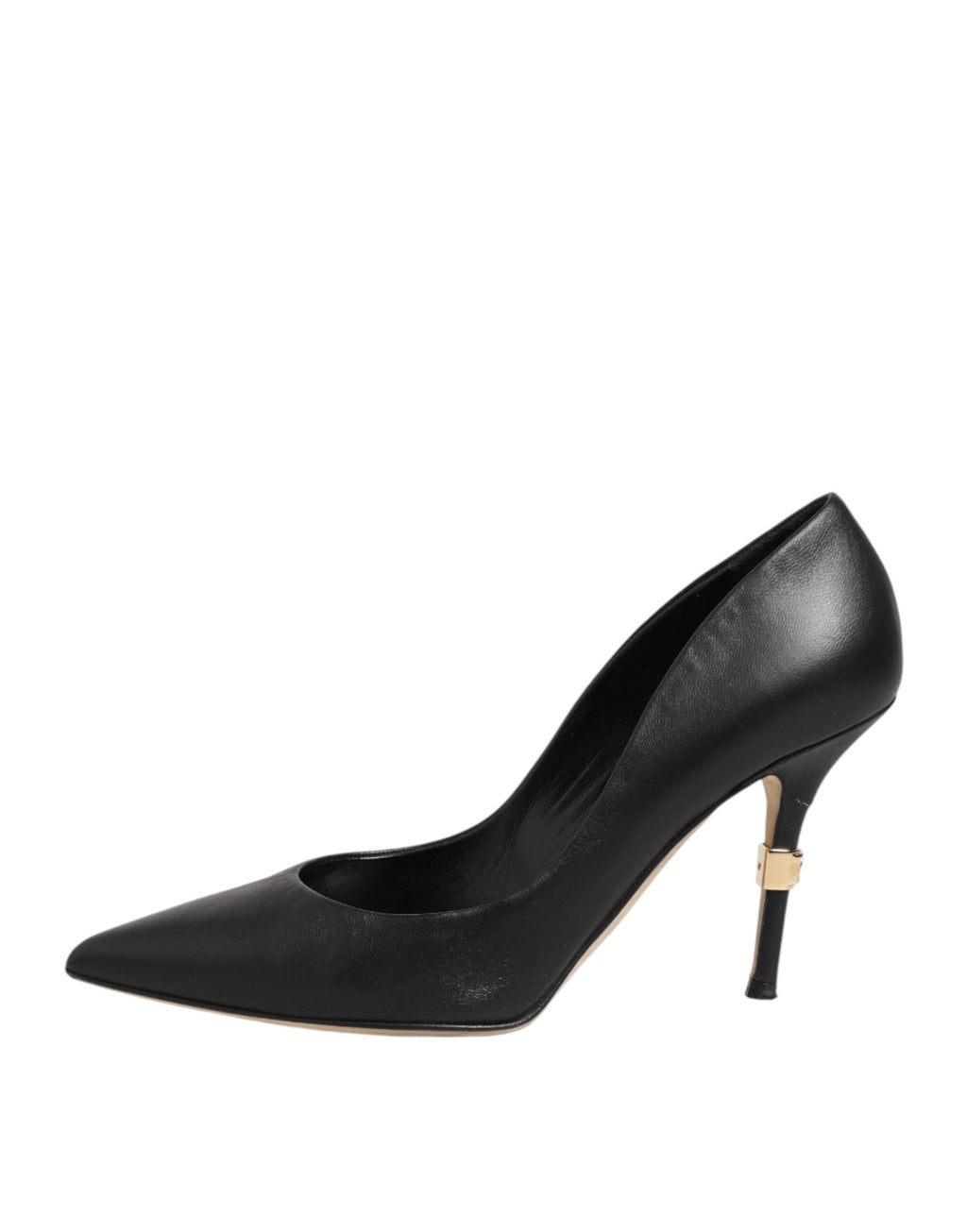 Dolce & Gabbana Schwarze Lackleder-Pumps mit hohem Absatz