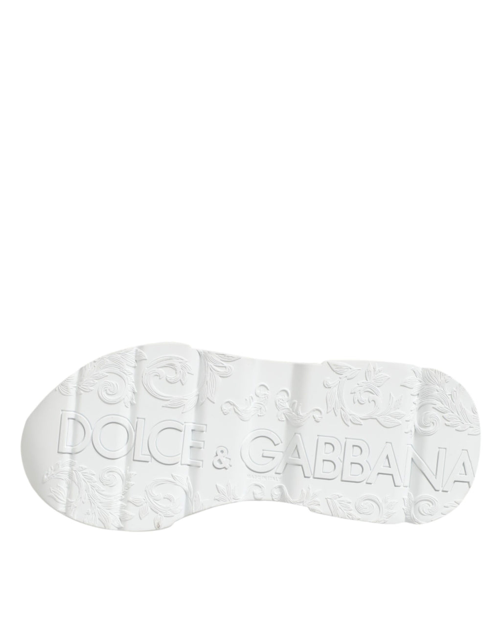 Dolce & Gabbana Weiße Leder-Daymaster Low-Top Sneakers