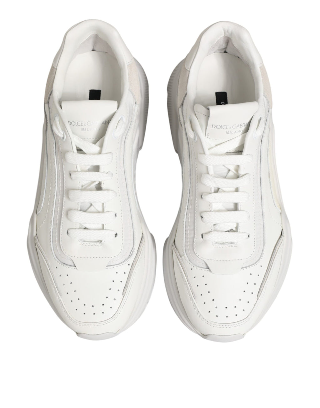 Dolce & Gabbana Weiße Leder-Daymaster Sneakers