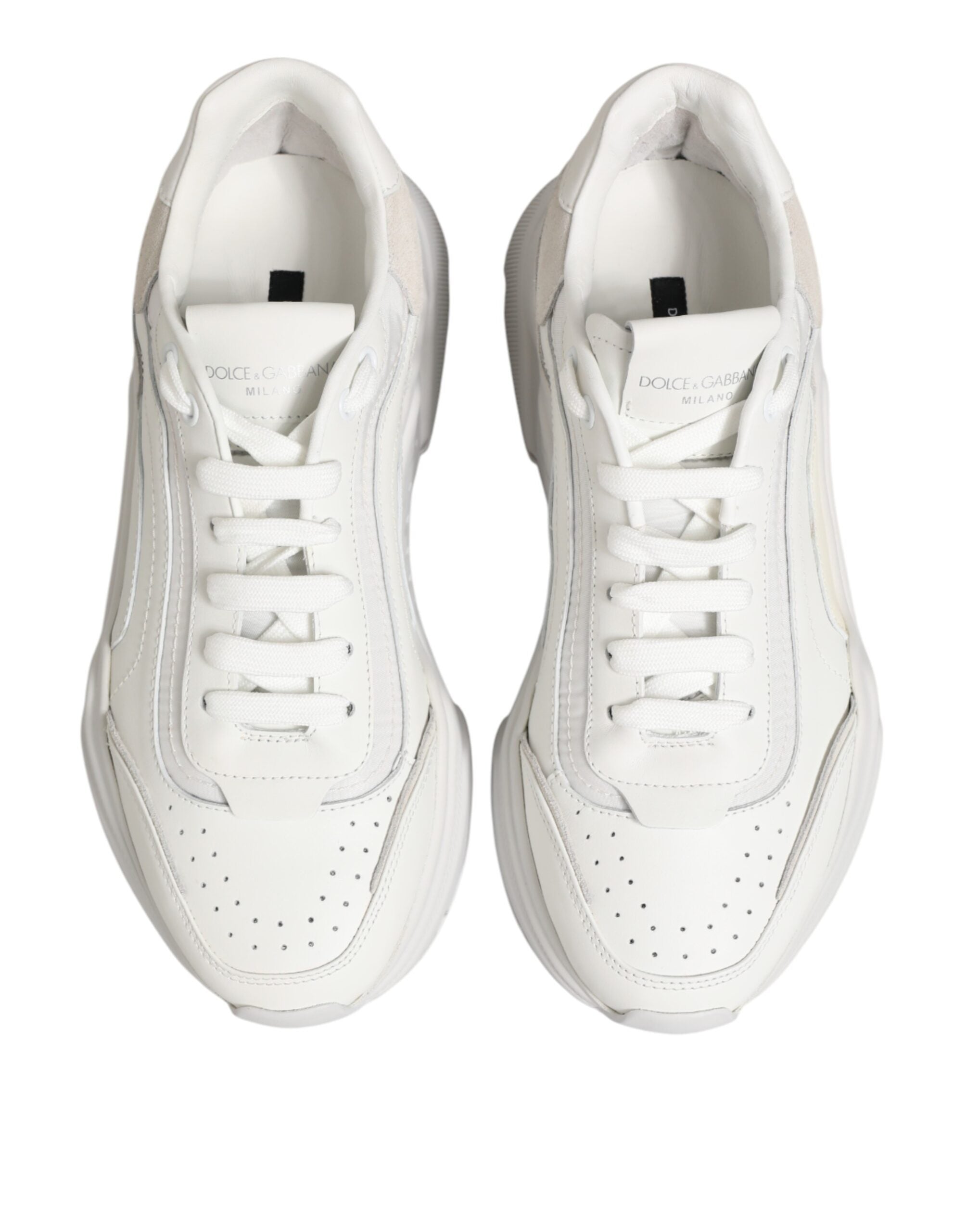 Dolce & Gabbana Weiße Leder-Daymaster Sneakers
