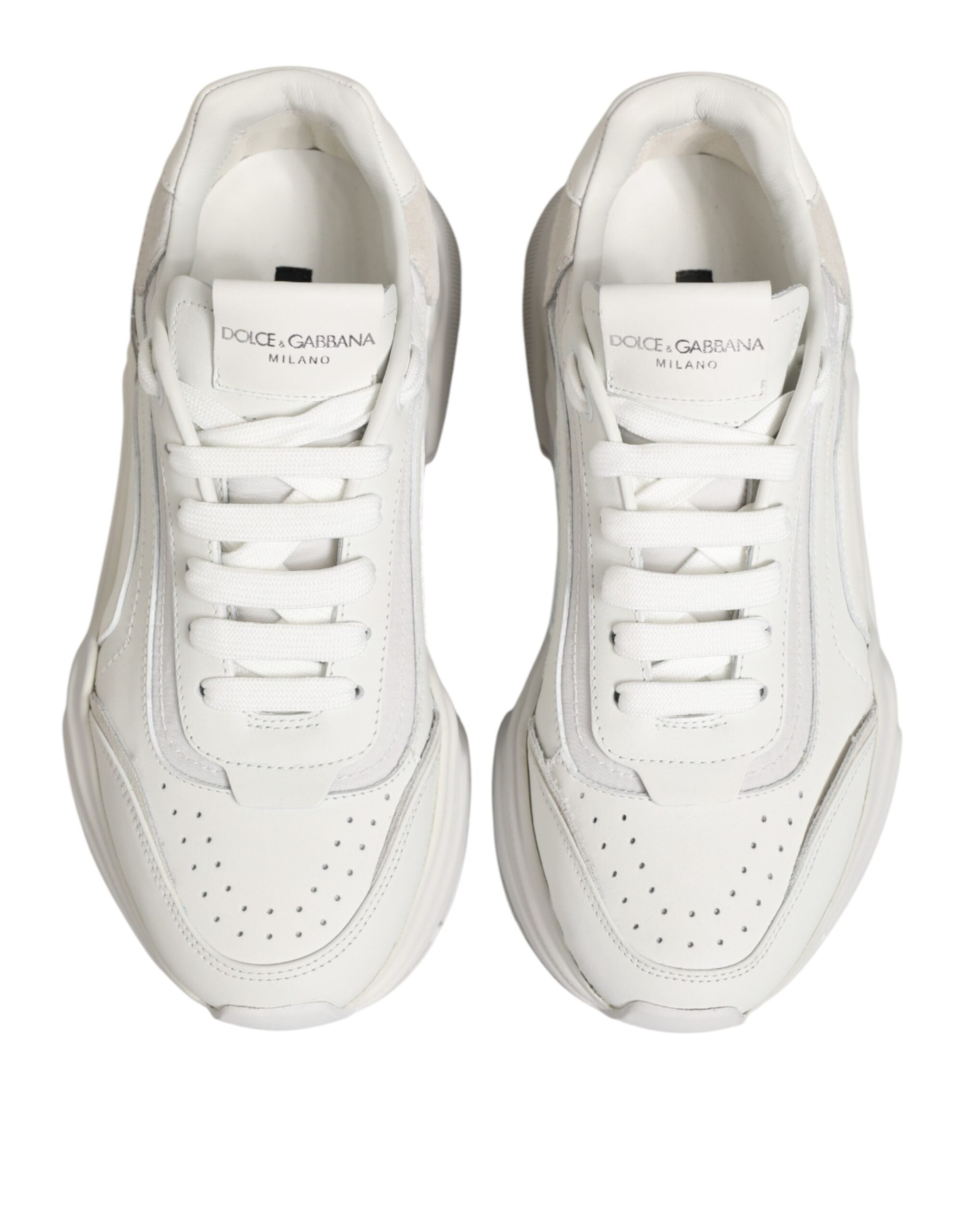 Dolce & Gabbana Weiße Leder-Daymaster Sneakers