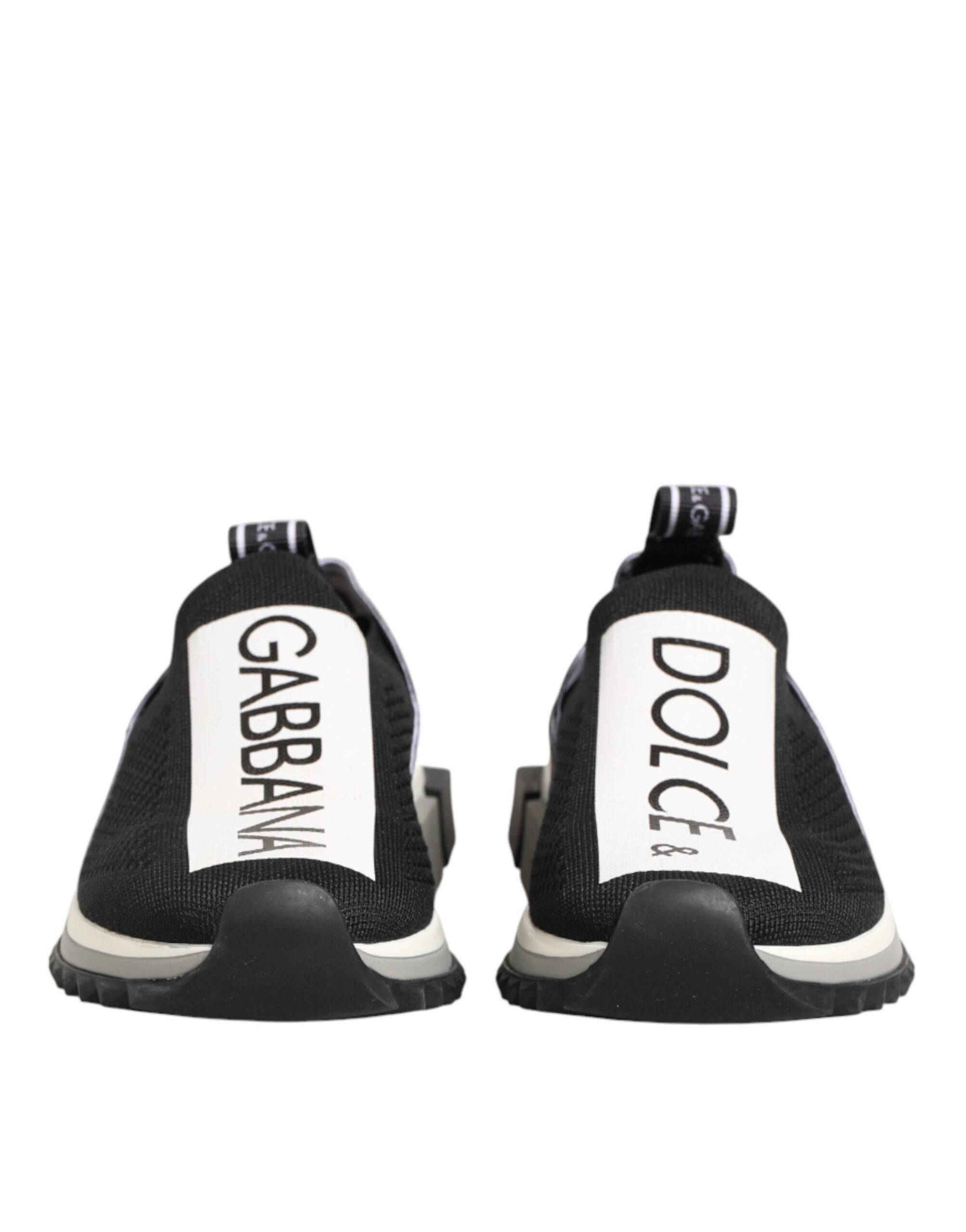Dolce & Gabbana Schwarze Logo-Sneaker Sorrento