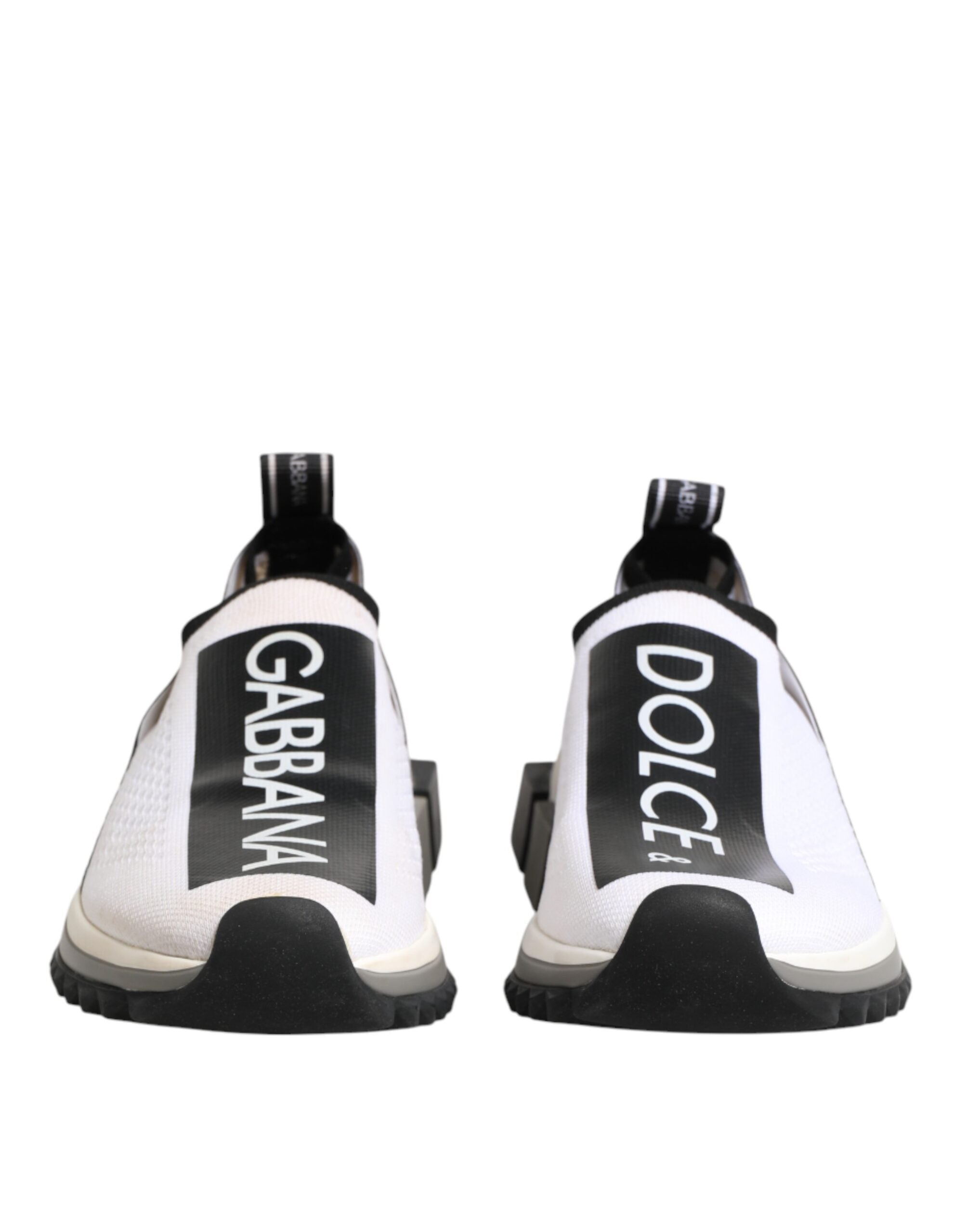 Dolce & Gabbana Weiße Logo Low-Top Sorrento Sneakers