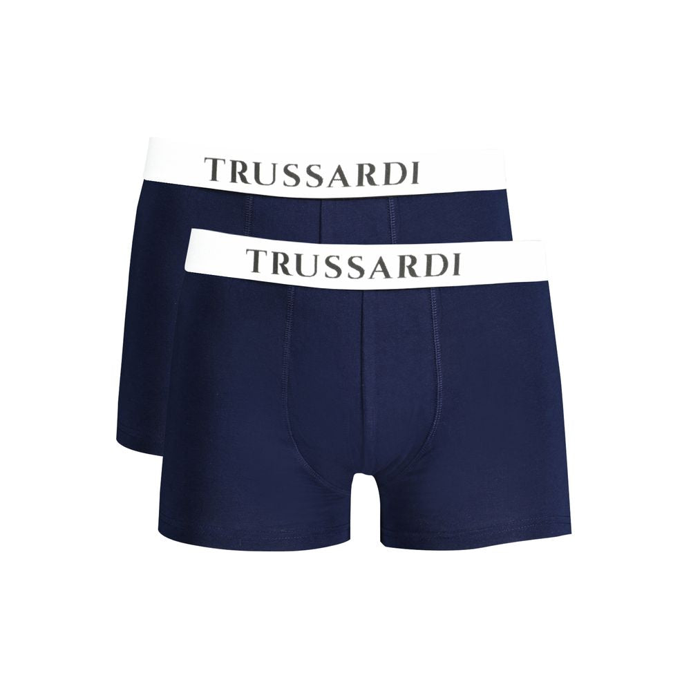 Trussardi Baumwollunterwäsche in Blau