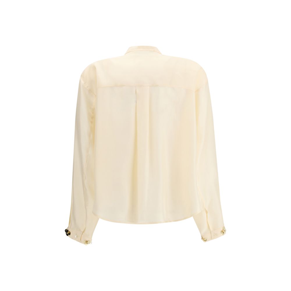 Forte_Forte Seidenbluse mit Blumenmuster