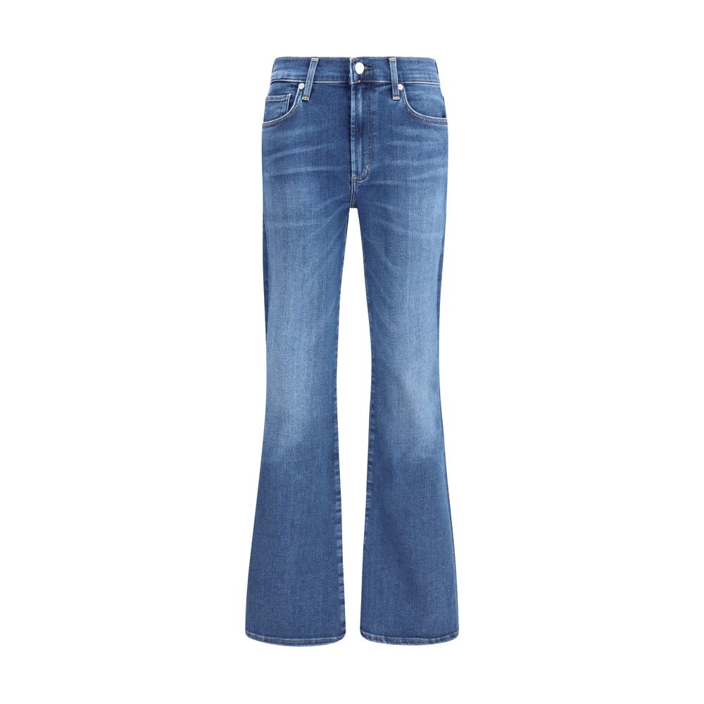 Citizens of Humanity Blaue Baumwoll-Jeans mit Schlag