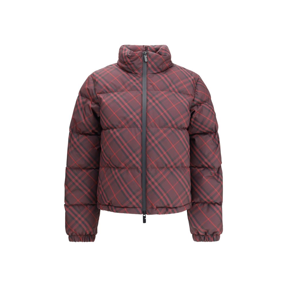 Burberry Rote Polyester-Jacke