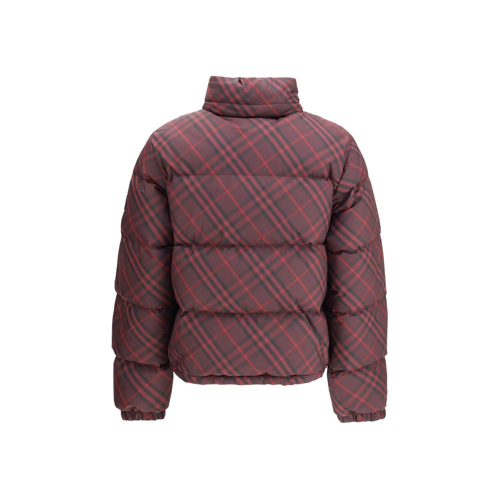 Burberry Rote Polyester-Jacke