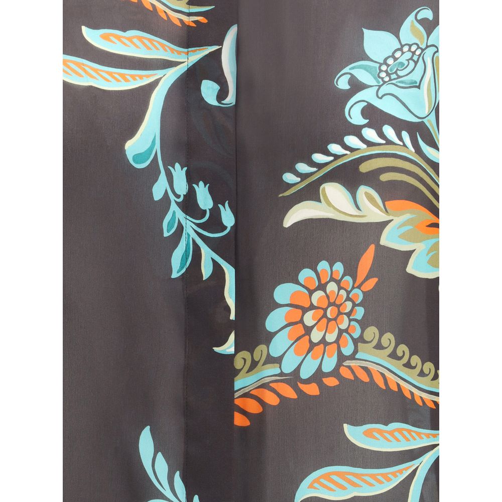 Etro Seidenhemd mit Muster in mehreren Farben