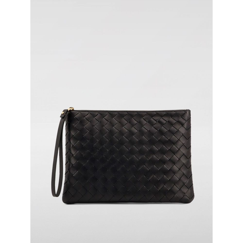 Bottega Veneta Schwarze Lederhandtasche