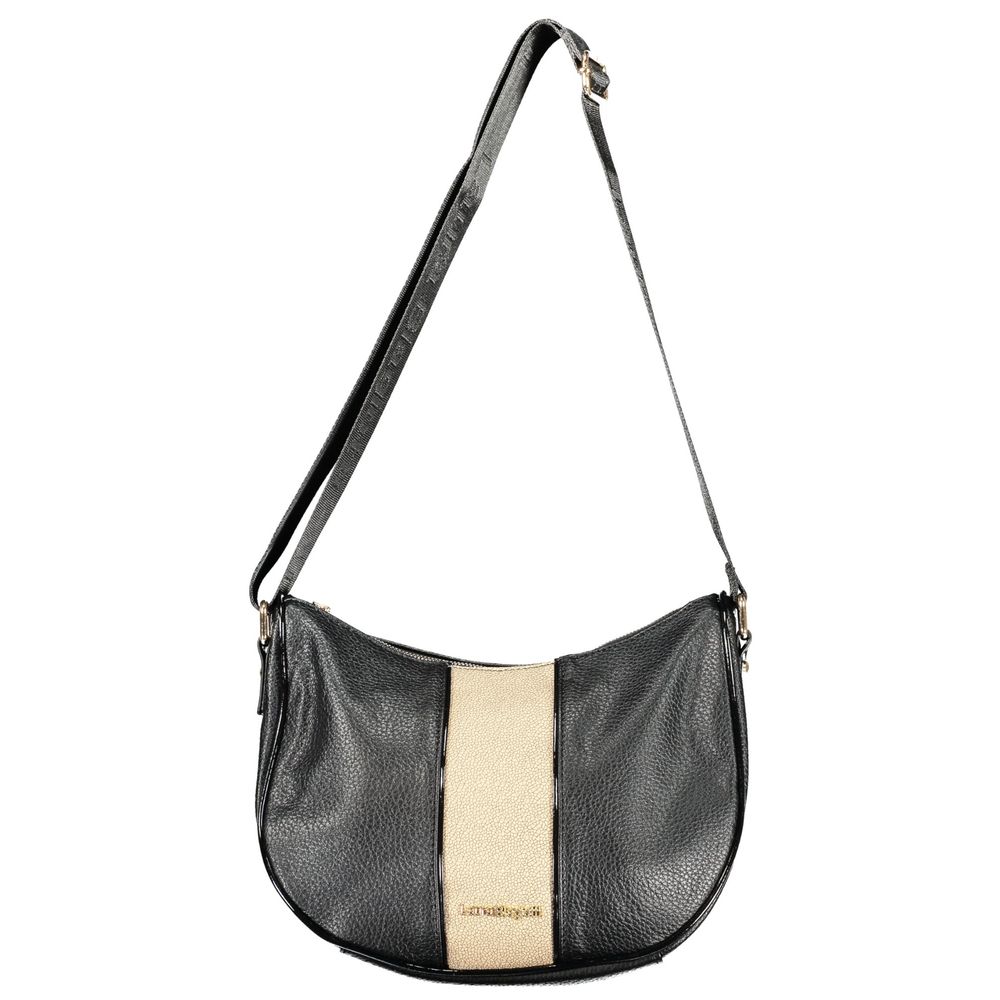 Laura Biagiotti Schwarze PVC-Handtasche für Damen