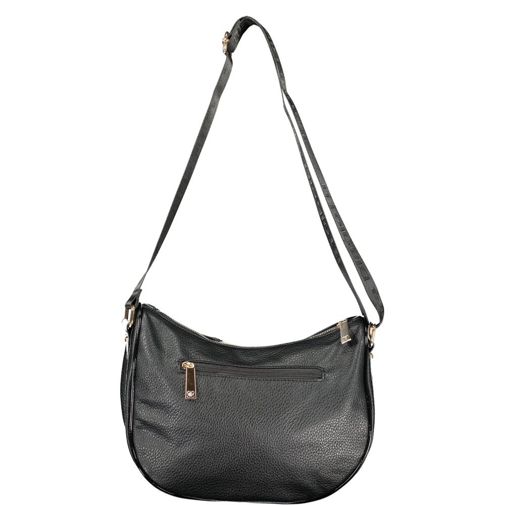 Laura Biagiotti Schwarze PVC-Handtasche für Damen