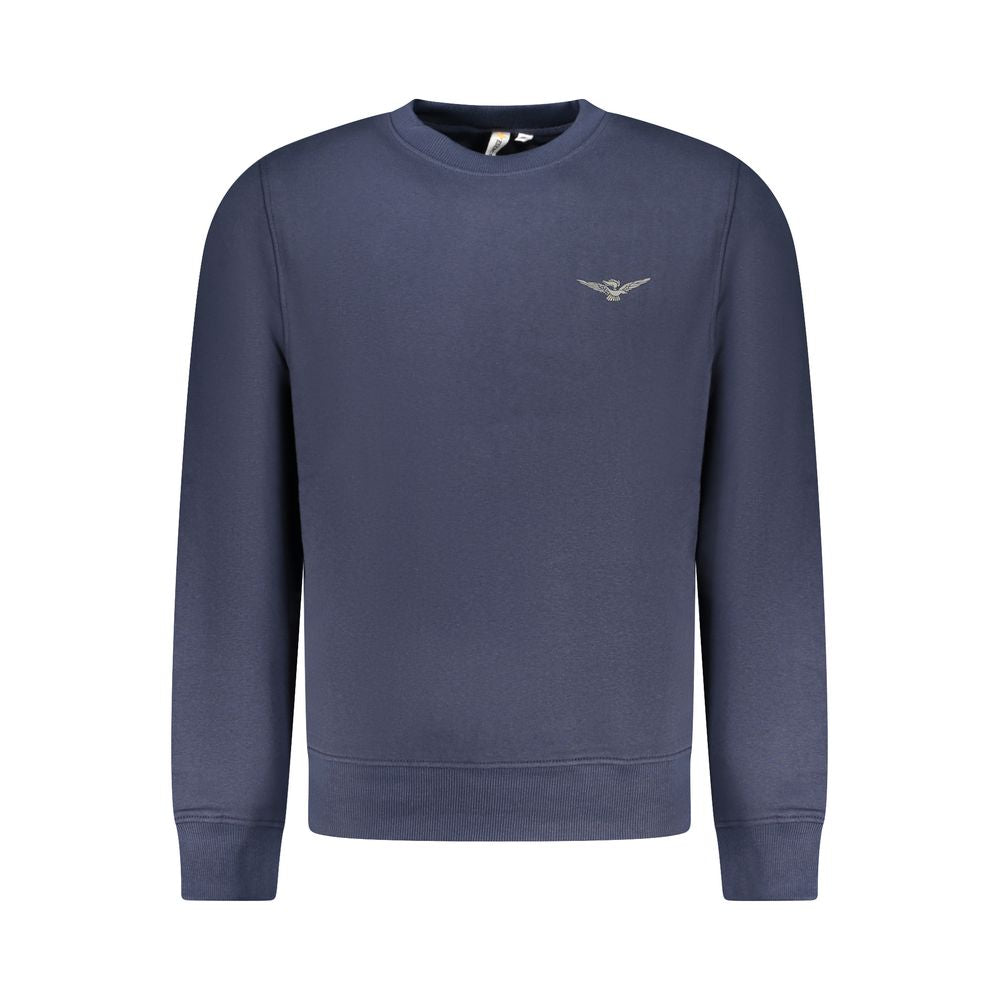 Accademia Militare Baumwoll-Sweatshirt in Blau