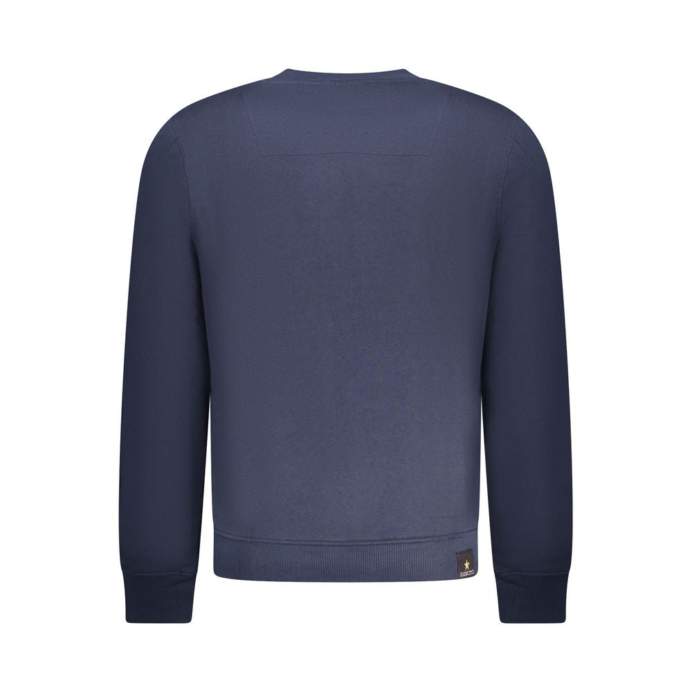 Accademia Militare Baumwoll-Sweatshirt in Blau
