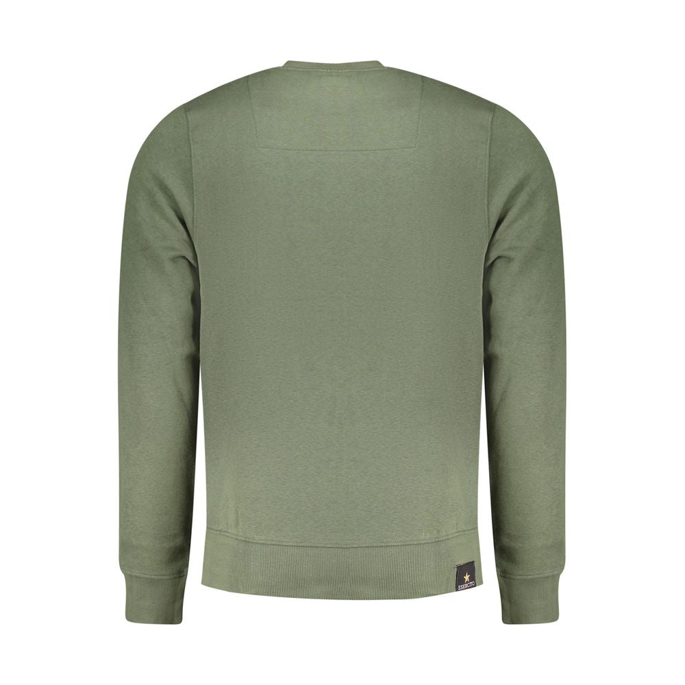 Accademia Militare Baumwoll-Sweatshirt in Grün