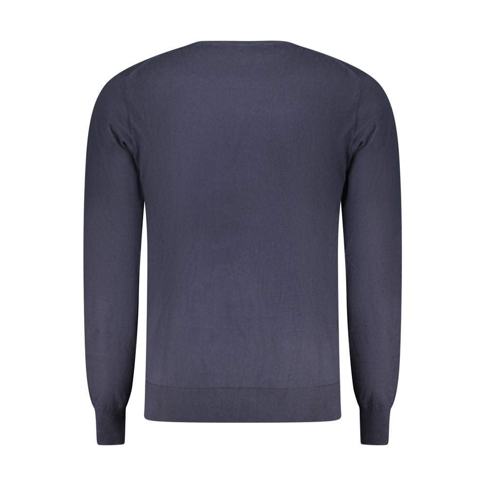 Accademia Militare Blauer Baumwoll-Pullover