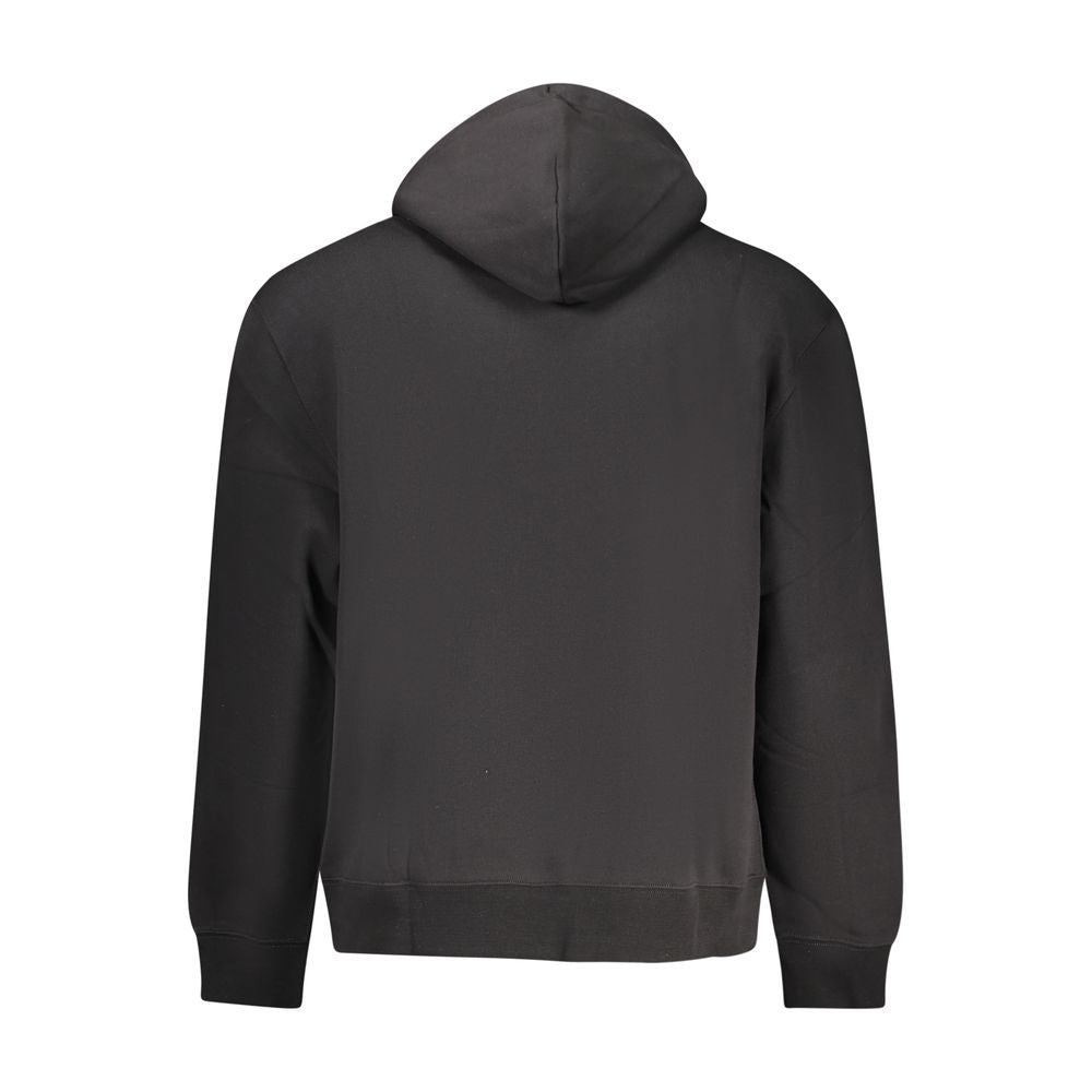 Calvin Klein Baumwoll-Sweatshirt in Schwarz