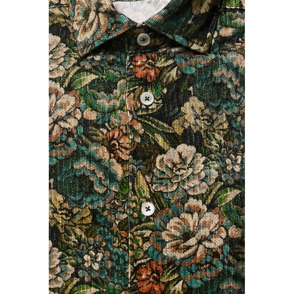 Bagutta Baumwollhemd für Herren in Multicolor