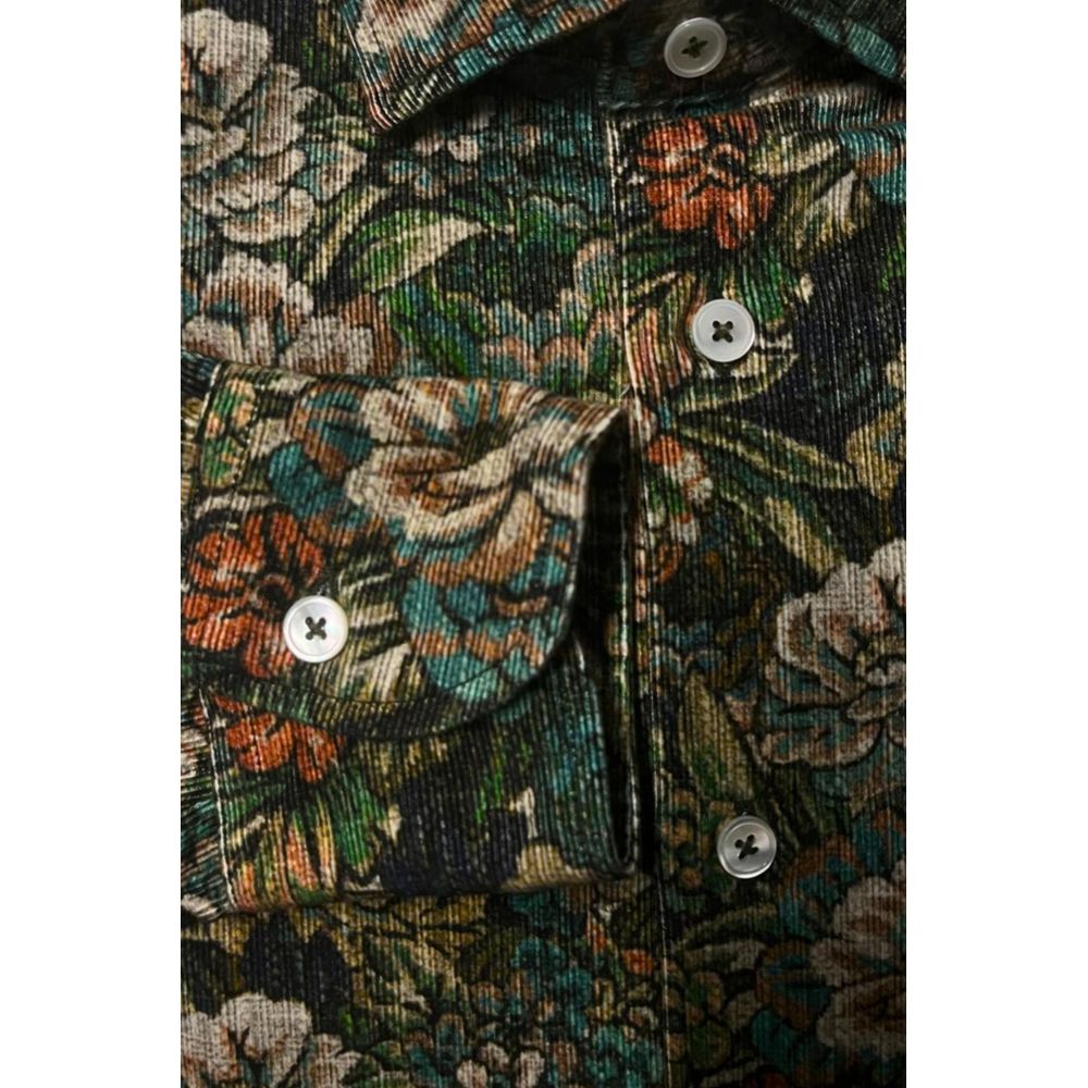 Bagutta Baumwollhemd für Herren in Multicolor