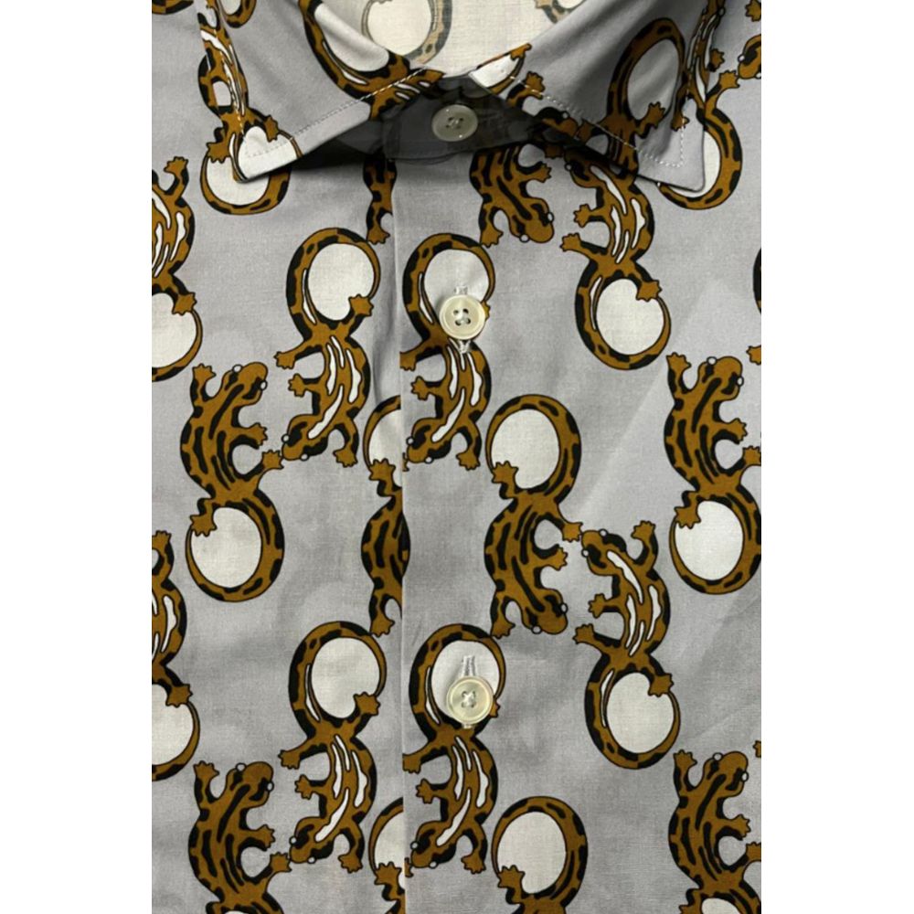 Bagutta Baumwollhemd für Herren in Multicolor