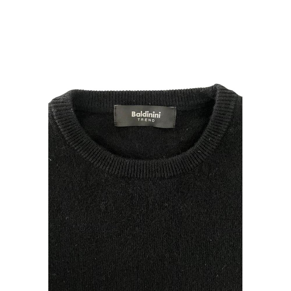 Baldinini Trend Schwarzer Kaschmir-Pullover
