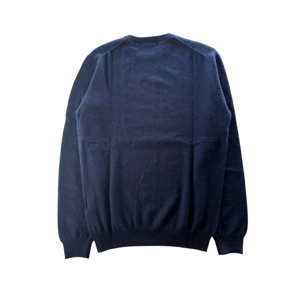 Baldinini Trend Blauer Kaschmir-Pullover