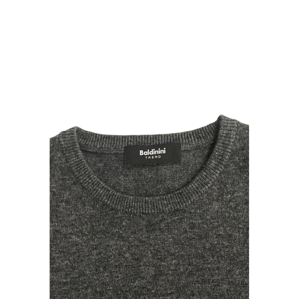 Baldinini Trend Grauer Kaschmir-Pullover