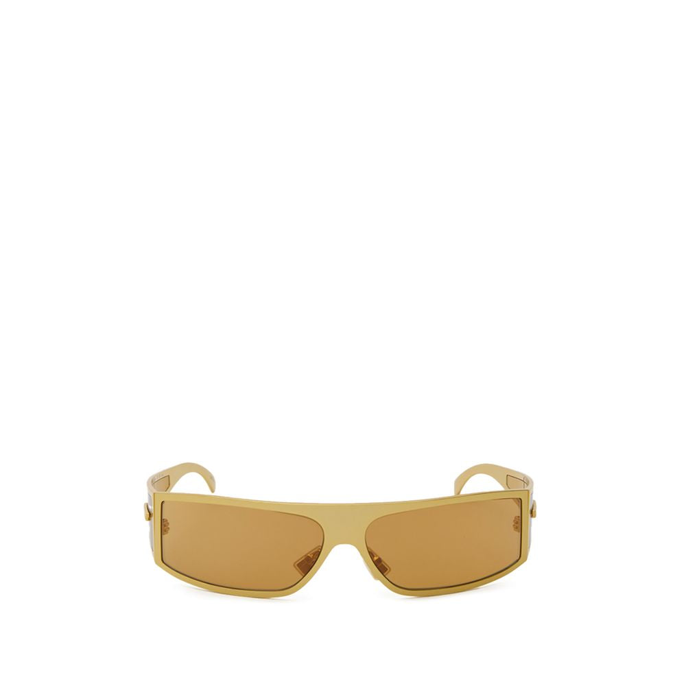 Bottega Veneta Goldfarbene Sonnenbrille