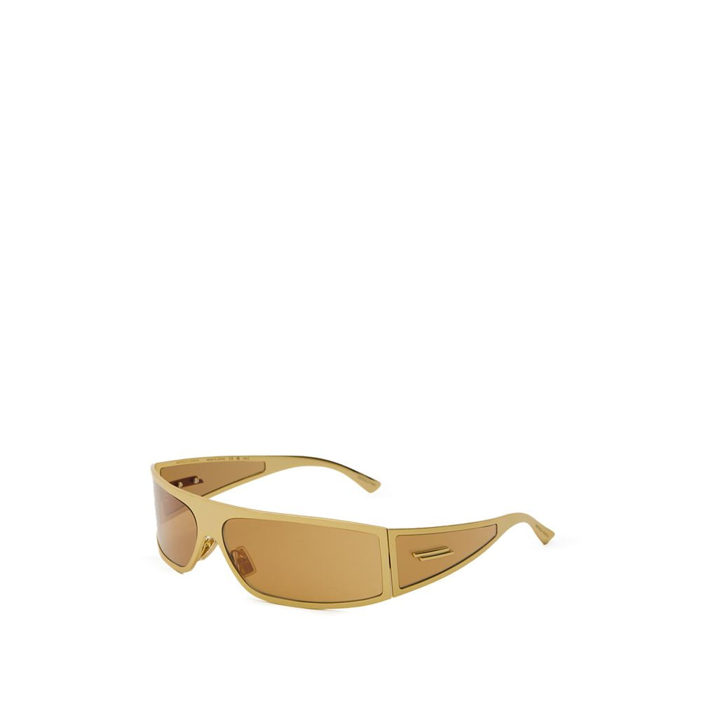 Bottega Veneta Goldfarbene Sonnenbrille
