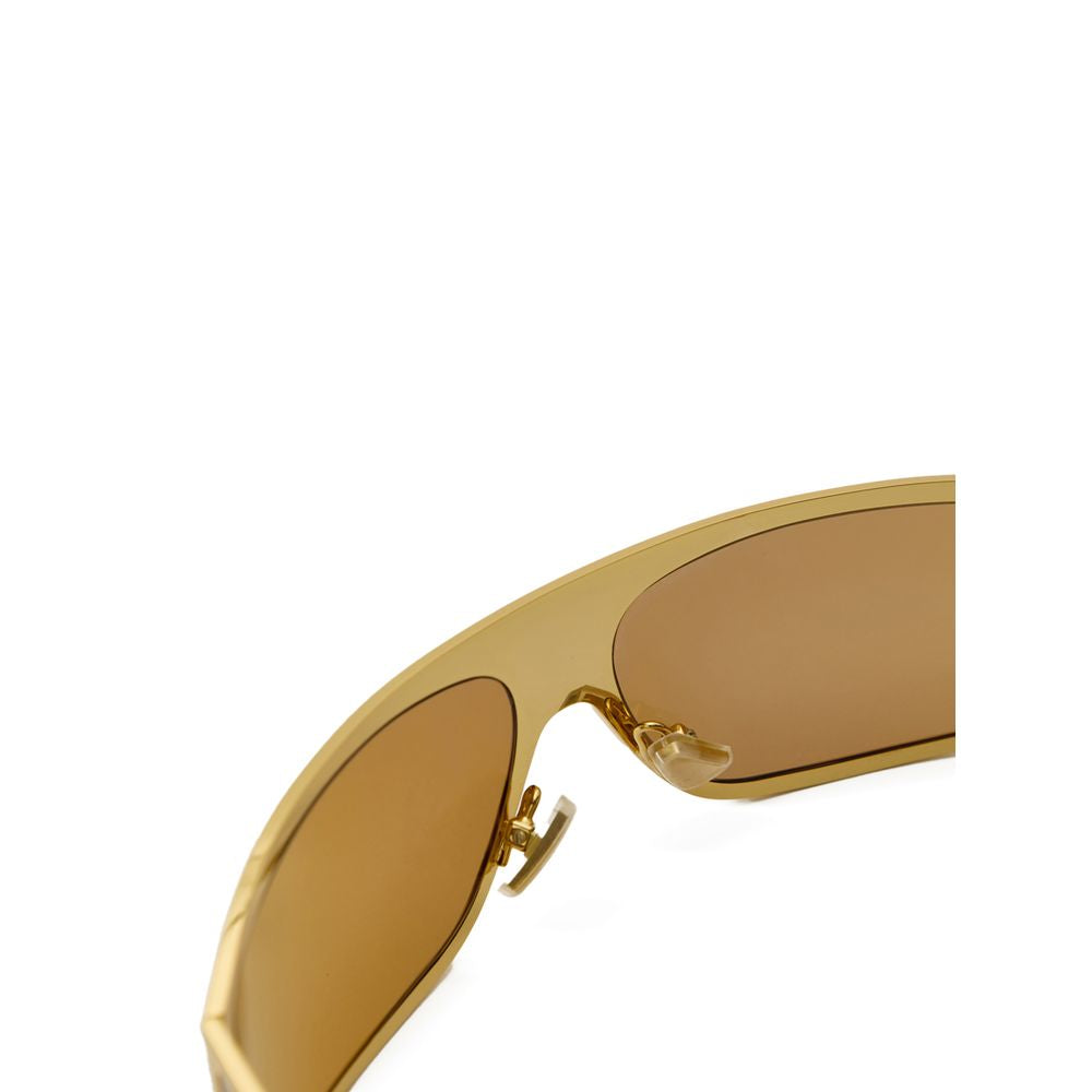 Bottega Veneta Goldfarbene Sonnenbrille