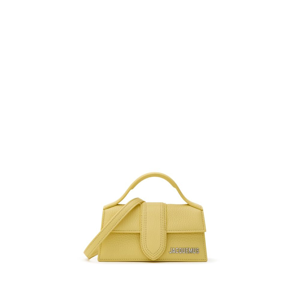 Jacquemus Gelbe Lederhandtasche